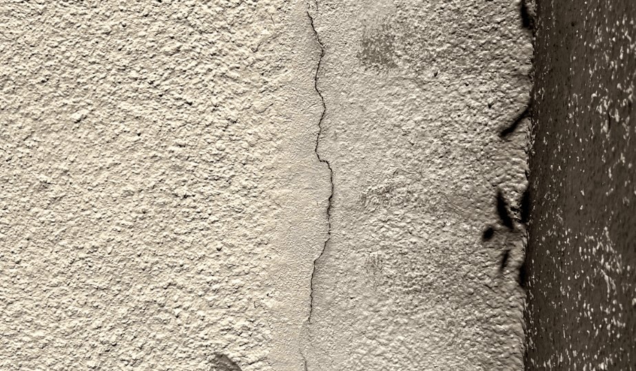 A small foundation crack caught early